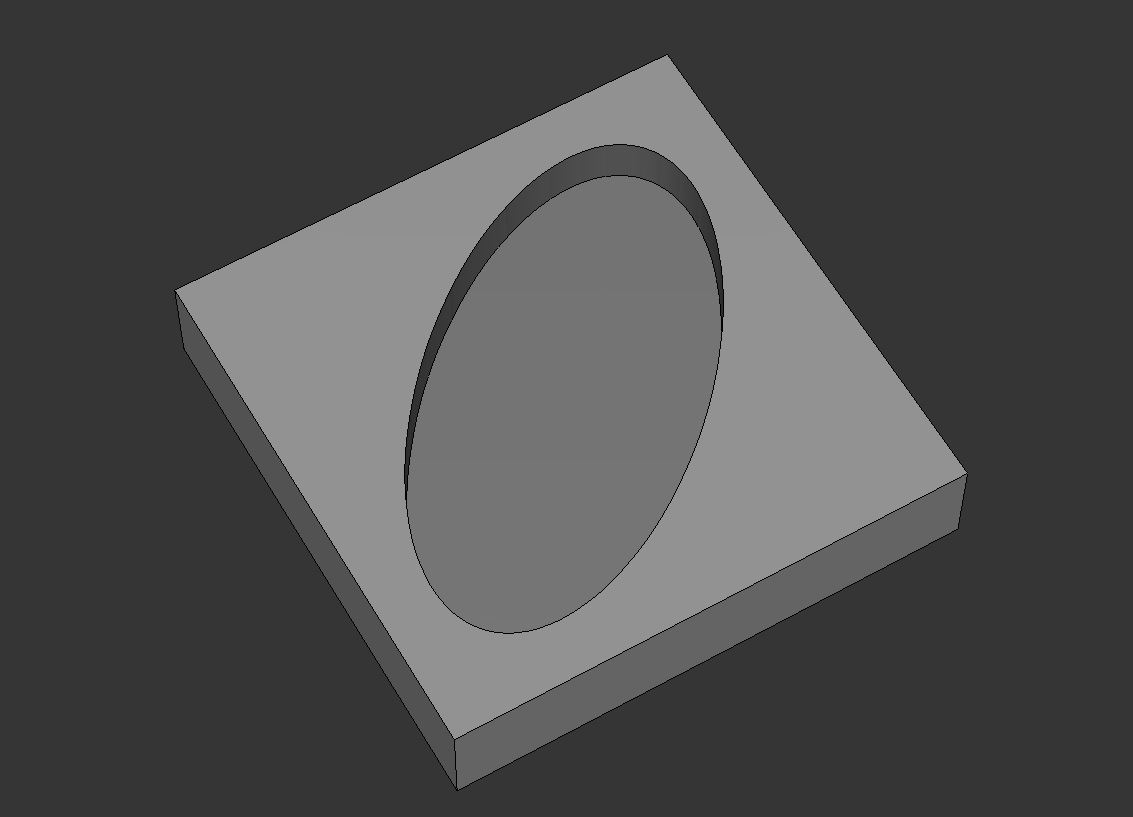 Roughing out an ellipse